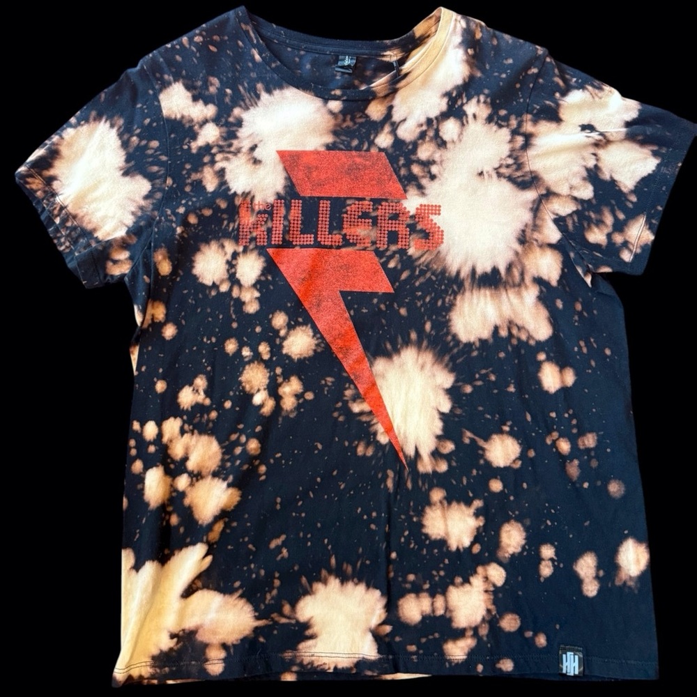 Haus of Hendo Hand Dyed Black and Orange Kids T-Shirt